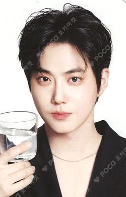 2025 SUHO CONCERT SU:HOMME ENCORE FORTUNE SCRATCH SET SUHO photocard image