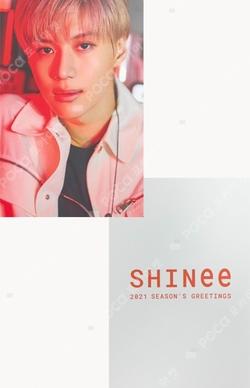 2021 SEASON'S GREETINGS KTOWN4U TAEMIN photocard image