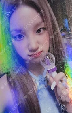 I feel ONLINE EVENT YUQI photocard image