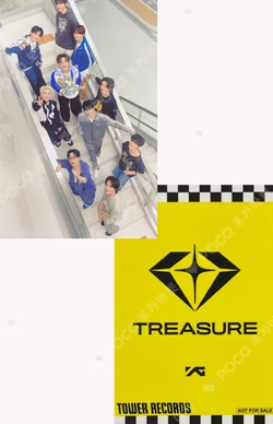 TREASURE 3rd ANNIVERSARY MAGAZINE TOWER RECORDS