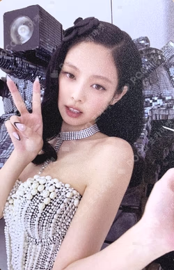 BORN PINK KMS LUCKY DRAW 1 JENNIE photocard image