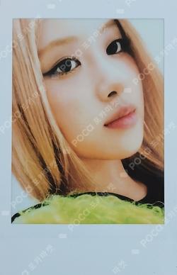 BORN PINK KMS LUCKY DRAW ROSE photocard image