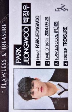FLAWLESS PARK JEONG WOO photocard image