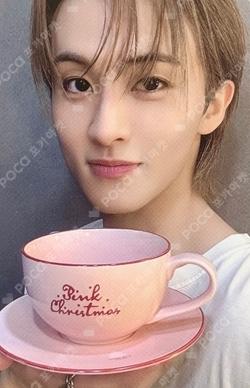 2024 PINK CHRISTMAS CUP & SAUCER SET