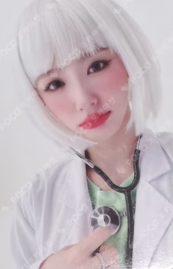 2 MAKESTAR LUCKY DRAW MIYEON photocard image