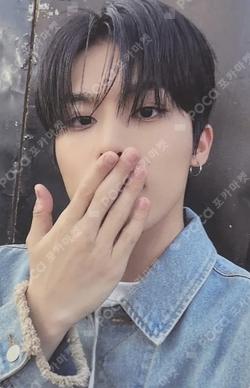 PLEASURE YELLOW/GREEN VER. KTOWN4U POP-UP STORE 럭키드로우 PARK JEONG WOO photocard image