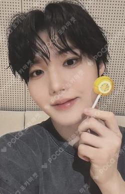 PLEASURE BLUE VER. KTOWN4U POP-UP STORE 럭키드로우 DOYOUNG photocard image
