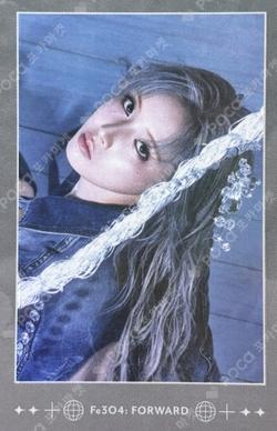 Fe3O4: FORWARD — MMU: The Beginning of Voyage POP-UP STORE SPECIAL TRADING CARD JIWOO photocard image
