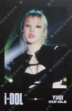2024 (G)I-DLE WORLD TOUR [iDOL] IN SEOUL POLAROID SET YUQI photocard image