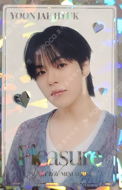 PLEASURE TREASURE TRADING PHOTOCARD YOON JAE HYUK photocard image