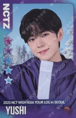 NCT WISH ASIA TOUR LOG in NCT ZONE BOOTH YUSHI photocard image