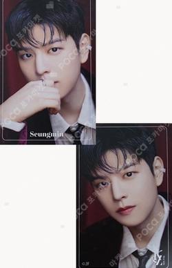 Stray Kids XMAS POPUP STORE 2024 Photo card set SEUNGMIN photocard image