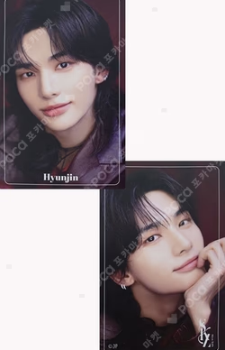 Stray Kids XMAS POPUP STORE 2024 Photo card set HYUNJIN photocard image