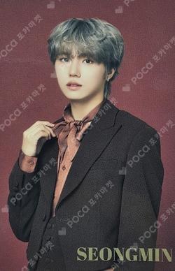 CRAVITY JAPAN LIVE TOUR 2025 Bitter ＆ Sweet RANDOM TRADING CARD SEONGMIN photocard image