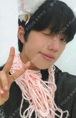 HOT MESS 1st music PARKJIHOO photocard image