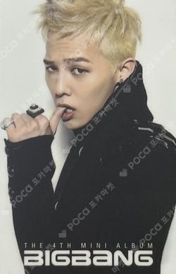 BIGBANG MINI 4 G-DRAGON photocard image