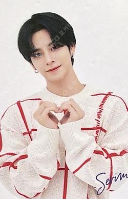 2022 CRAVITY SPECIAL FANMEETING CHRISTMAS PARTY ROCK RANDOM TRADING CARDS SERIM photocard image