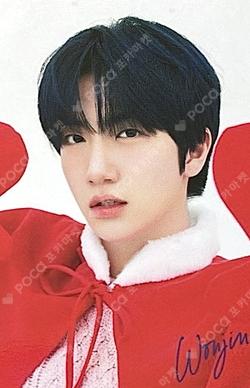 2022 CRAVITY SPECIAL FANMEETING CHRISTMAS PARTY ROCK RANDOM TRADING CARDS WONJIN photocard image