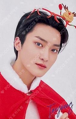 2022 CRAVITY SPECIAL FANMEETING CHRISTMAS PARTY ROCK RANDOM TRADING CARDS TAEYOUNG photocard image