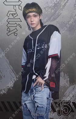 Stray Kids World Tour dominATE JAPAN POPUP STORE RANDOM PHOTO CARD FELIX photocard image