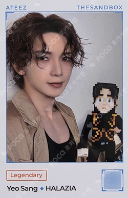 THE SANDBOX x ATEEZ YEOSANG photocard image
