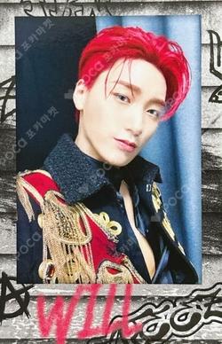 THE WORLD EP.FIN : WILL POP-UP EXBITION & STORE TIN CASE INSTANT PHOTO SET SAN photocard image