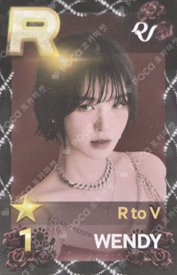 Red Velvet 4th Concert R to V SuperStarSMTOWN WENDY photocard image