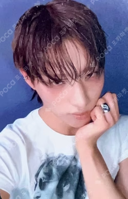 DUH! Plain White T Ver. WITHMUU KEEHO photocard image