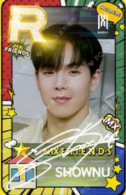 2023 MONSTA X 7TH OFFICIAL FANCLUB MONBEBE FAN－CONCERT [MX FRIENDS] SuperStar STARSHIP SHOWNU photocard image
