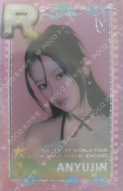 IVE THE 1ST WORLD TOUR SHOW WHAT I HAVE – ENCORE SuperStar STARSHIP YUJIN photocard image
