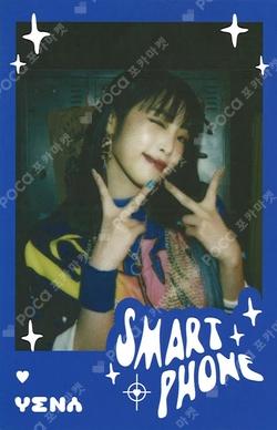 SMARTPHONE POP-UP CAFE STAMP COUPON EVENT YENA photocard image