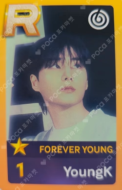 DAY6 3RD WORLD TOUR FOREVER YOUNG SuperStarJYPNATION Young K photocard image