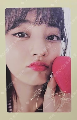 twicetagram PRE-ORDER JIHYO photocard image