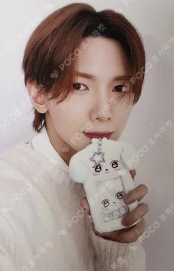 ATEEZ X ANITEEZ ANITEEZ IN DREAMLAND PLUSH KEYRING (Guardian Angel) YEOSANG photocard image