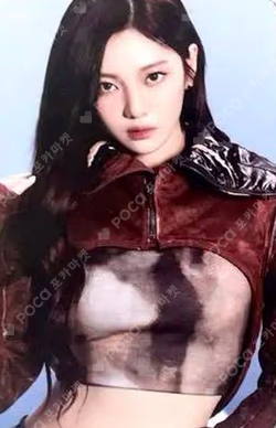 2024 aespa 2nd Concert SYNK : PARALLEL LINE FORTUNE SCRATCH CARD SET NINGNING photocard image