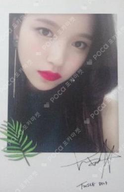twicetagram MINA photocard image