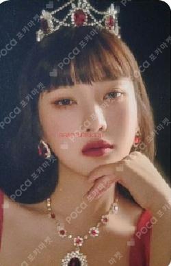 Red Velvet 3rd Concert La Rouge FORTUNE SCRATCH SET (RANDOM) JOY photocard image