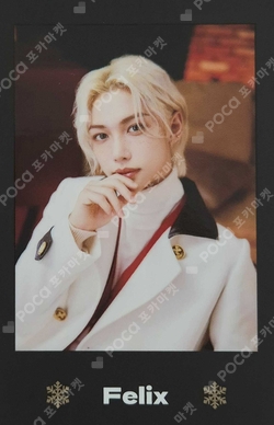 スキズ  Xmas POPUP STORE 2023 ラントレ　フィリックス Pocamarket, Stray Kids FELIX Xmas POPUP STORE 2023 PHOTO CARD SET