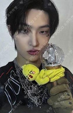 ATEEZ X ANITEEZ POP-UP STORE ANITEEZ IN TREASURE LIGHT STICK STRAP MINGI photocard image