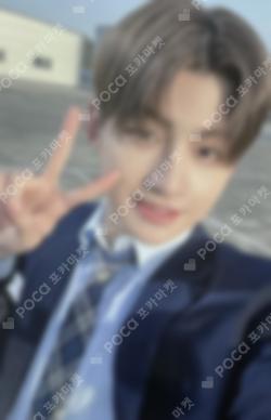 Sparkling Blue SOUND WAVE LUCKY DRAW JIHOON photocard image