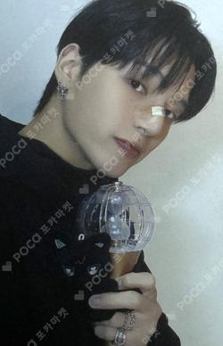 ATEEZ X ANITEEZ POP-UP STORE ANITEEZ IN TREASURE LIGHT STICK STRAP WOOYOUNG photocard image