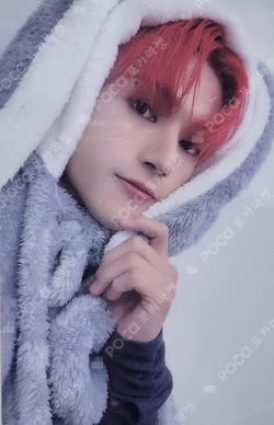 SPIN OFF : FROM THE WITNESS MAKESTAR LUCKY DRAW WOOYOUNG photocard image