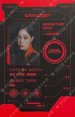 Apocalypse : Follow us GAHYEON photocard image