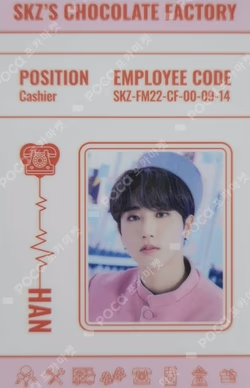 Stray Kids 2ND #LoveSTAY SKZ’S CHOCOLATE FACTORY POSTCARD & ID CARD & PROFILE FILE SET