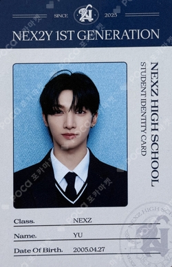 Pocamarket, NEXZ YU NEX2Y 1ST GENERATION KIT K-pop Photocard
