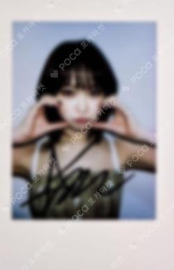 HOT IDOUSTAGE LUCKY DRAW KIM CHAEWON photocard image