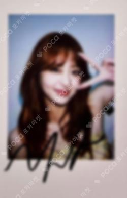 HOT IDOUSTAGE LUCKY DRAW HUH YUNJIN photocard image