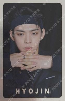 2021 LIVE CONTACT :: CODE #1. REVERSE TRADING CARD HYOJIN photocard image