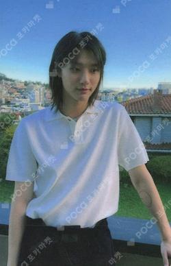 ONLY LOVERS LEFT WHOSFAN LUCKY DRAW WOODZ photocard image