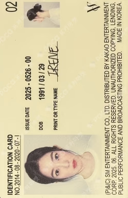 TILT Special Ver. IRENE photocard image